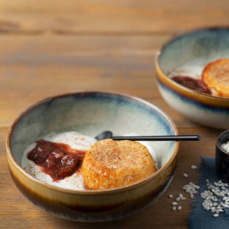 gebackener Milchreis